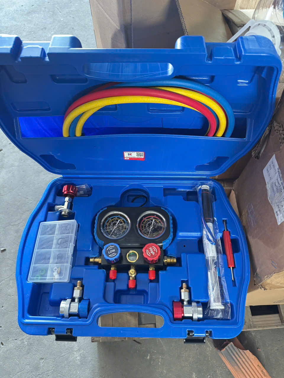 BỘ ĐỒNG HỒ NẠP GAS ĐIỀU HÒA DN-M2001