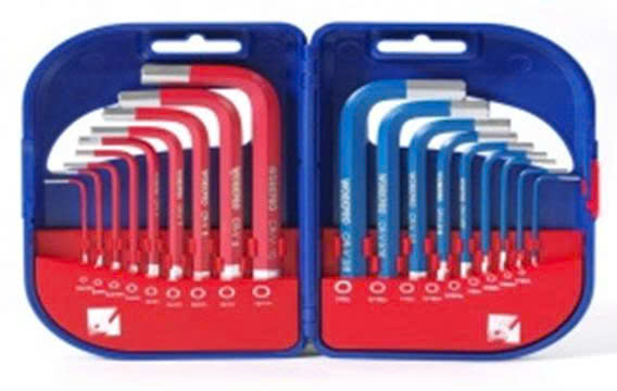 BỘ LỤC GIÁC NGẮN 18 CHI TIẾT W022010